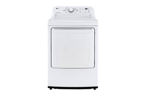 LG  27" Top Load Matching Electric Dryer 7.3 Cu Ft - White - DLE7005W