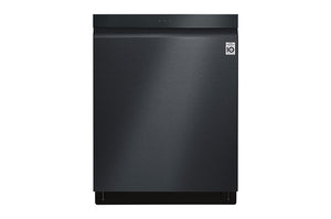 LG 24" Dishwasher Top Control 3rd Rack 44 DBA - Black - LDP6810BM