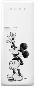 SMEG 24" 50's Style Top Mount Refrigerator 9 Cu Ft - Mickey Mouse - FAB28URDMM4