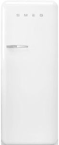 SMEG 24" 50's Style Top Mount Refrigerator 9 Cu Ft - White - FAB28URWH3