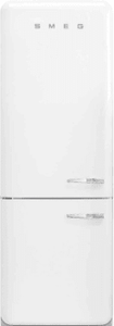 SMEG 27" 50's Style Bottom Mount Refrigerator - White - FAB38ULWH