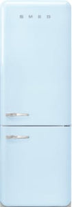 SMEG 27" 50's Style Bottom Mount Refrigerator - Pastel Blue - FAB38URPB