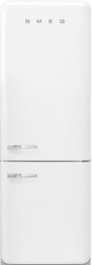 SMEG 27" 50's Style Bottom Mount Refrigerator - White - FAB38URWH
