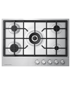 Fisher & Paykel 30" Contemporary Gas Cooktop LPG - Stainless - CG305DLPX1 N