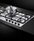 Fisher & Paykel 36" Contemporary Gas Cooktop LPG - Stainless - CG365DLPX1 N