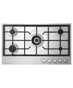 Fisher & Paykel 36" Contemporary Gas Cooktop LPG - Stainless - CG365DLPX1 N