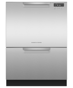 Fisher & Paykel 24" Double DishDrawer Recessed Handle - Stainless - DD24DCTX9 N