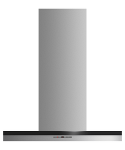 Fisher & Paykel 30" Contemporary Box Chimney Hood 600 CFM - Stainless - HC30DTXB2