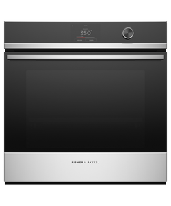 Fisher & Paykel 24" Contemporary Wall Oven 16 Functions With Dial - Stainless - OB24SDPTDX1