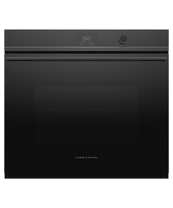 Fisher & Paykel 30" Contemporary Wall Oven 17 Functions with Dial - Black - OB30SDPTDB1