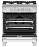 Fisher & Paykel 30" 4 Burner Classic Gas Range - White - OR30SCG4W1
