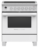 Fisher & Paykel 30" 4 Zone Classic Induction Range - White - OR30SCI6W1