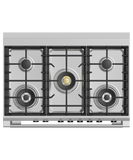 Fisher & Paykel 36" 5 Burner Classic Dual Fuel Range - Stainless Steel - OR36SCG6X1