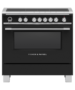 Fisher & Paykel 36" 5 Zone Classic Induction Range - Black - OR36SCI6B1