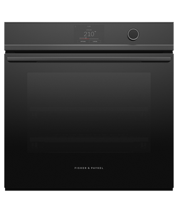 Fisher & Paykel 24" Contemporary Steam Oven Touch Screen with Dial - Black - OS24SDTDB1