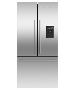 Fisher & Paykel 32" Free standing French Door Fridge Ice and Water - Stainless - RF170ADUSX4 N