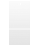 Fisher & Paykel 32" Free standing Bottom Mount Fridge Recessed Handle Right Hinge - White - RF170BRPW6 N