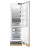 Fisher & Paykel 24" Column Freezer Ice Maker Stainless Interior Right Hinge - Custom Panel - RS2484FRJK1