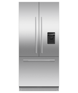 Fisher & Paykel 32" Built-In French door Fridge Ice and Water - Custom Panel - RS32A72U1