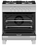 Fisher & Paykel 30" 4 Burner Contemporary Gas Range - Stainless - OR30SDG4X1