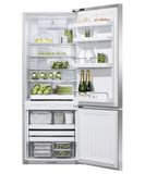 Fisher & Paykel 25" Free standing Bottom Mount Fridge Ice and Water Right Hinge - Stainless - RF135BDRUX4 N