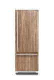 Fhiaba BRILLIANCE 24" Built-In Bottom Mount Fridge Bottom Compressor Right Swing - Custom Panel - BI24B-ROT