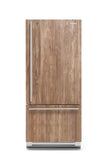 Fhiaba BRILLIANCE 30" Built-In Bottom Mount Fridge Bottom Compressor Right Swing - Custom Panel - BI30B-ROT