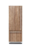 Fhiaba INTERGRATED 30" Built-In Bottom Mount Fridge Bottom Compressor Left Swing - Custom Panel - FI30BI-LOT