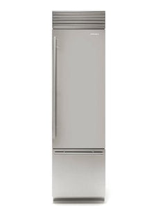 Fhiaba XPRO 24" Built-In Bottom Mount Fridge Top Compressor Right Swing - Stainless - FP24B-RST