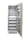 Fhiaba INTERGRATED 30" Column Freezer Bottom Compressor Right Swing - Custom Panel - FI30FZC-LO1