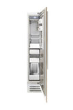 Fhiaba INTERGRATED 18" Column Freezer Bottom Compressor Right Swing - Custom Panel - FI18FZC-LO1