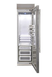 Fhiaba XPRO 24" Built-In Column Fridge Top Compressor Right Swing - Stainless - FP24RFC-RS1