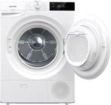 Gorenje 24" 8 KG Condenser Dryer - White - DE8B