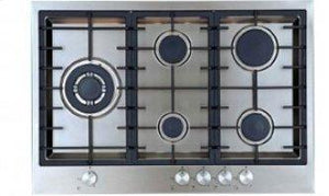 Porter & Charles 36" Gas Cooktop - Stainless - CG90WOK-F