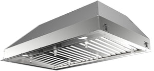 Faber 42" Wide X 19" Depth, Inca Pro Plus Liner Insert Hood No Blower - Stainless - INPL4219SSNB-B