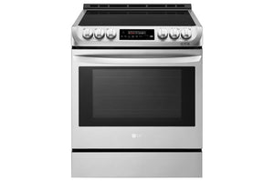 LG 30" Slide-In Induction Range ProBake Convection Easy Clean - Stainless - LSE4616ST