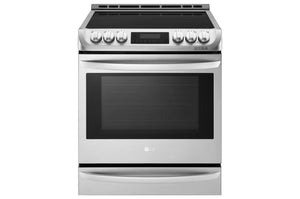 LG 30" Slide-In Induction Range ProBake Convection Easy Clean Touch Controls - Stainless - LSE4617ST
