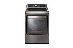 LG 27" Top Load Matching Electric Dryer 7.3 Cu Ft - Graphite Steel - DLEX7300VE