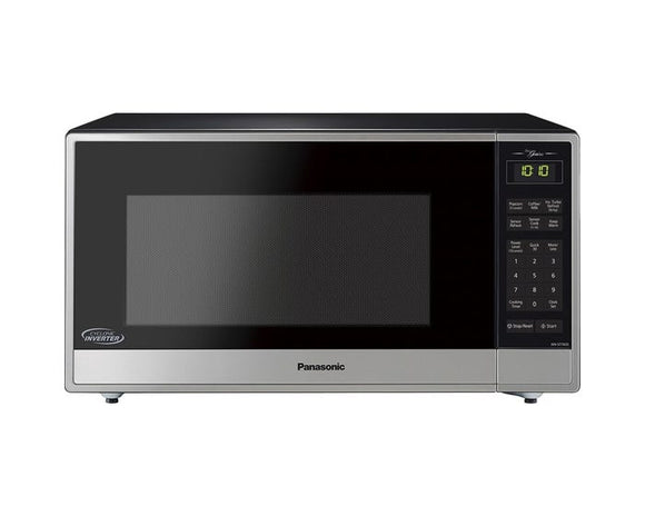 Panasonic 1.6 Cu Ft Countertop Microwave Genius Cyclonic Inverter Touch Pad - Stainless - NNST765S