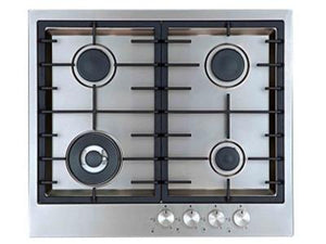 Porter & Charles 24" Gas Cooktop - Stainless - CG60WOK-F