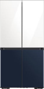 Samsung BESPOKE 36" Quad Door Refrigerator Counter Depth - Custom Panel - RF23A9675AP/AC