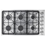 Thor 36" Professional Drop-In Gas Cooktop - Stainless - TGC3601